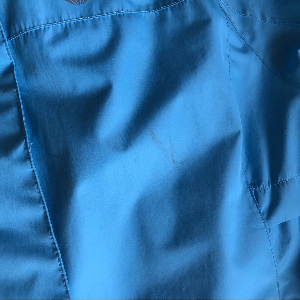Vibrant bleu Rain Coat - Picture 5 of 5